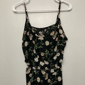 Forever 21 Floral Tank Top Sz M